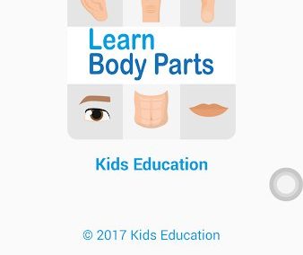 Kids Education Learn Body Parts