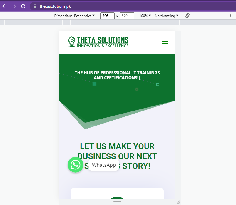 developer-tool-mobile-friendly-theta-solutions