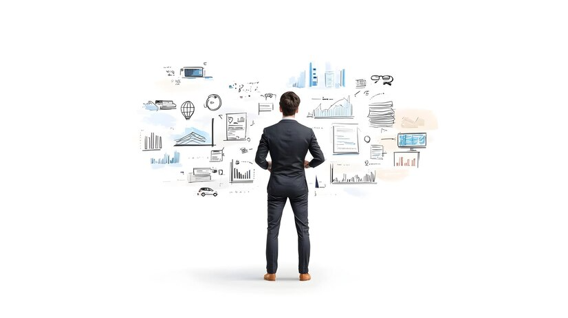 analist exploring market 