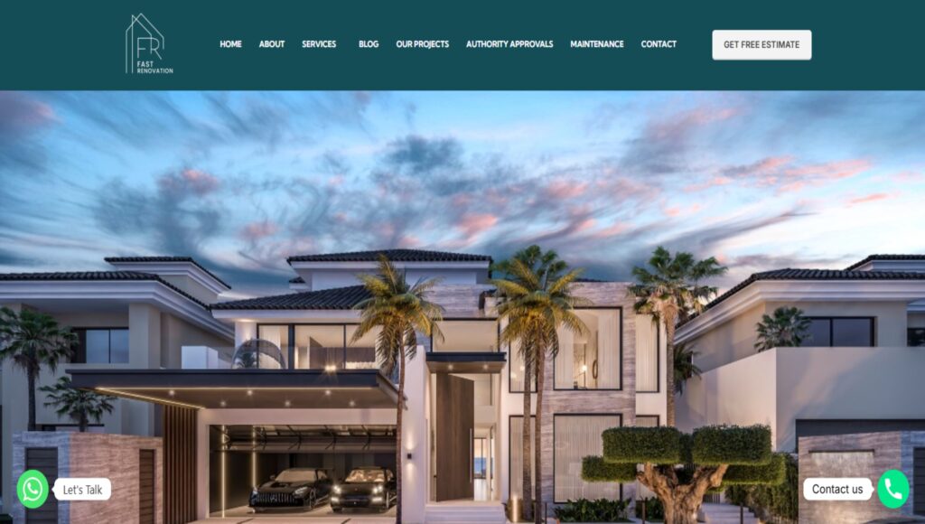 Fast Renovation