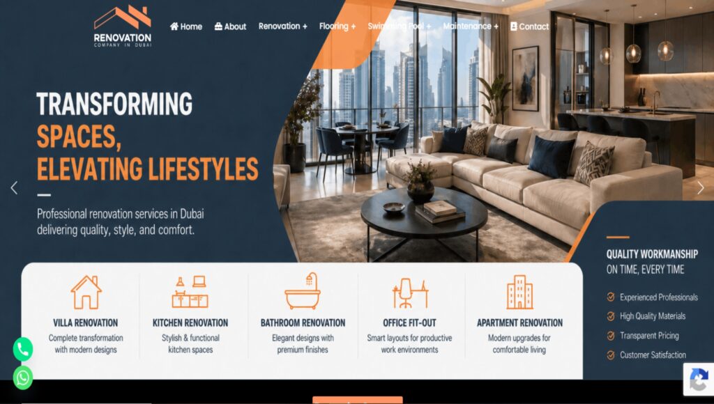 Renovation Company In Dubai