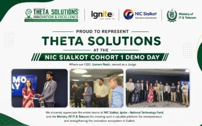 Supporting Pakistan’s Young Innovators: Theta Solutions at NIC Sialkot Cohort 1 Demo Day