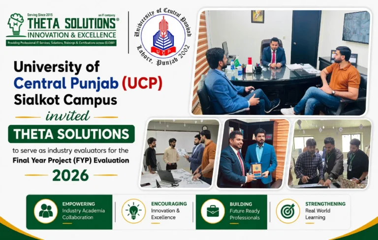 theta solutions visits UCP sialkot campus