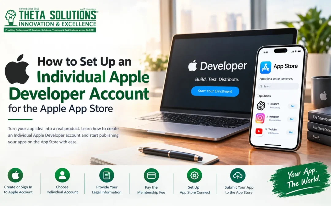 How to set up an individual Apple developer account