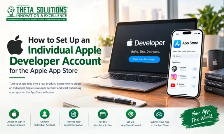 How to set up an individual Apple developer account