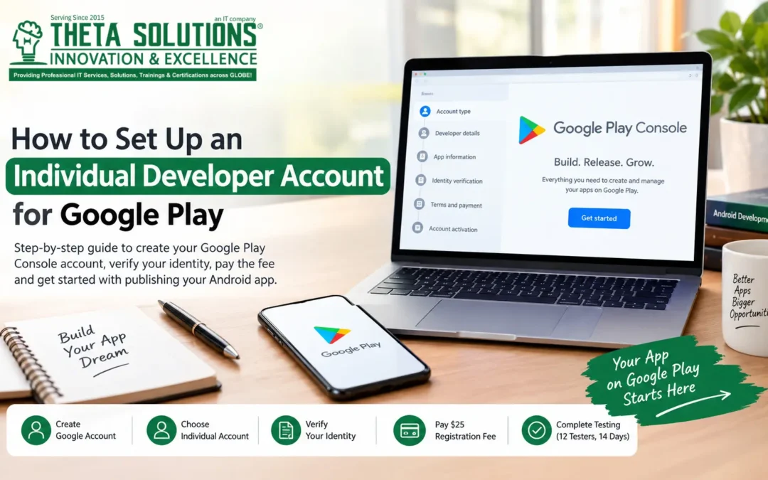 How to setup an individual developer account for google play