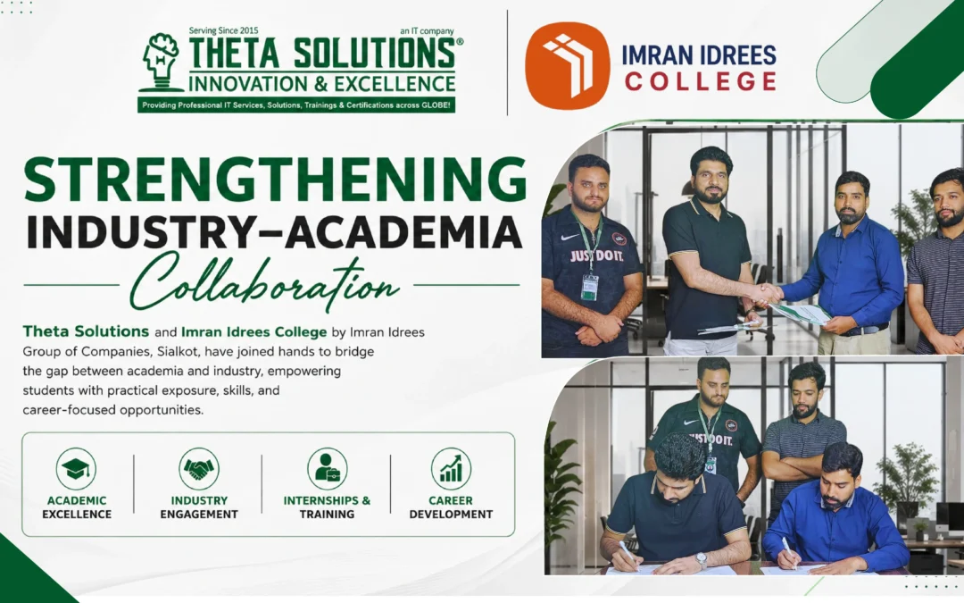 theta solutions sign MOU with imran idrees group of companies