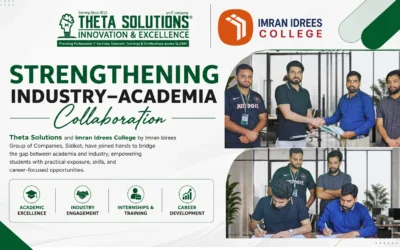 Theta Solutions and Imran Idrees College Join Hands to Bridge the Gap Between Academia and Industry
