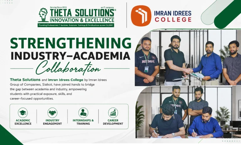theta solutions sign MOU with imran idrees group of companies